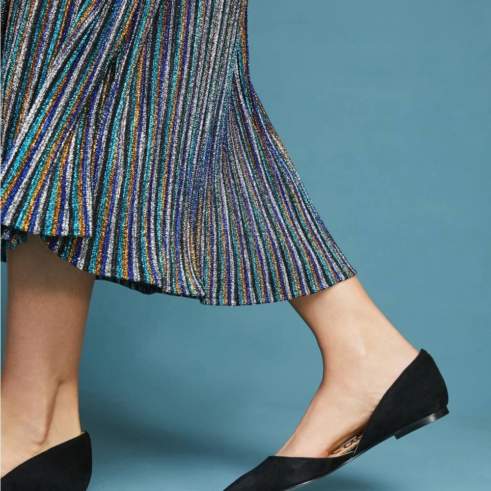Sam Edelman Black Pointed Toe Heels - Picture 3 of 5